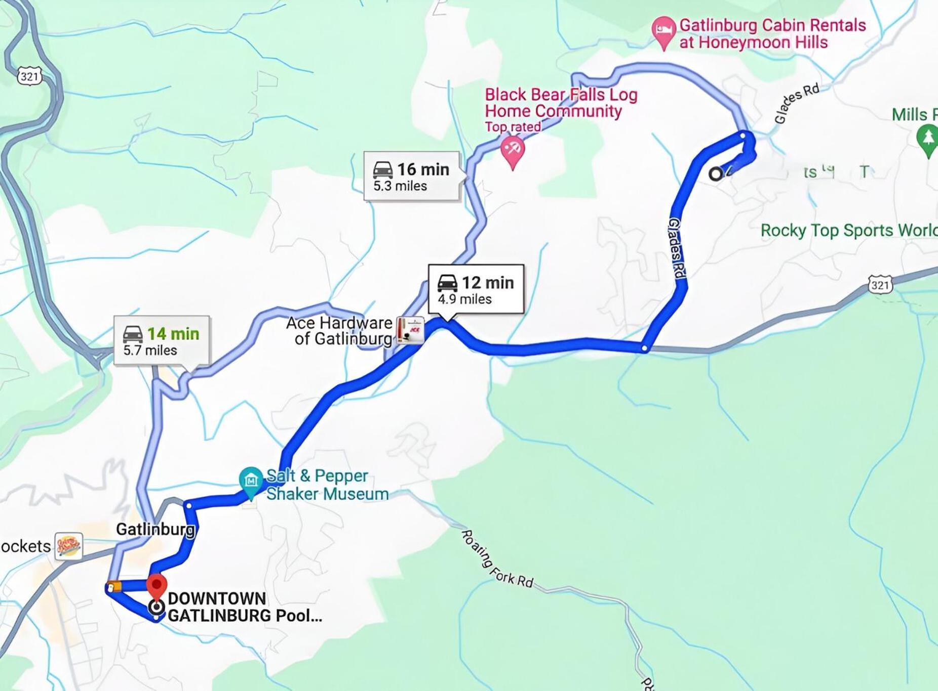 Prime Mountain Cabin - Near Galinburg Downtown Gatlinburg Ngoại thất bức ảnh